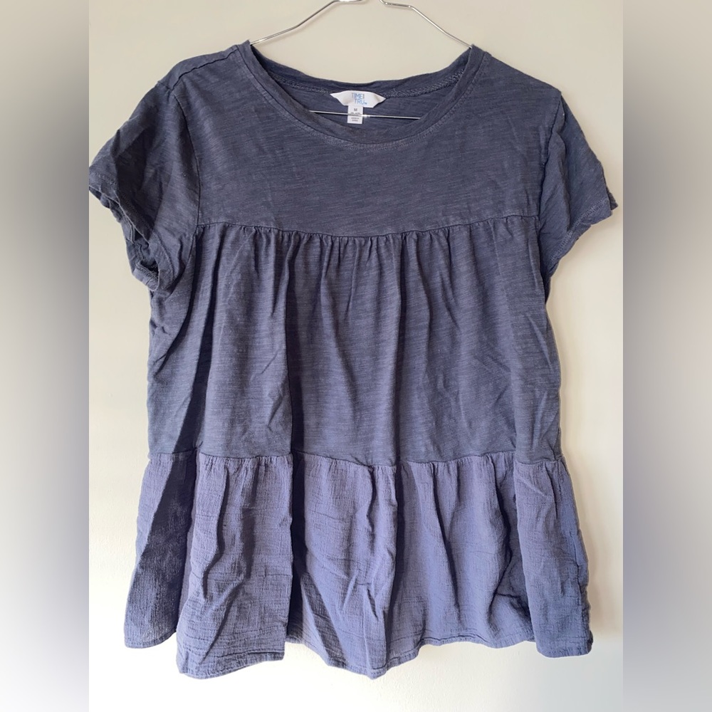 Time & Tru navy shirt